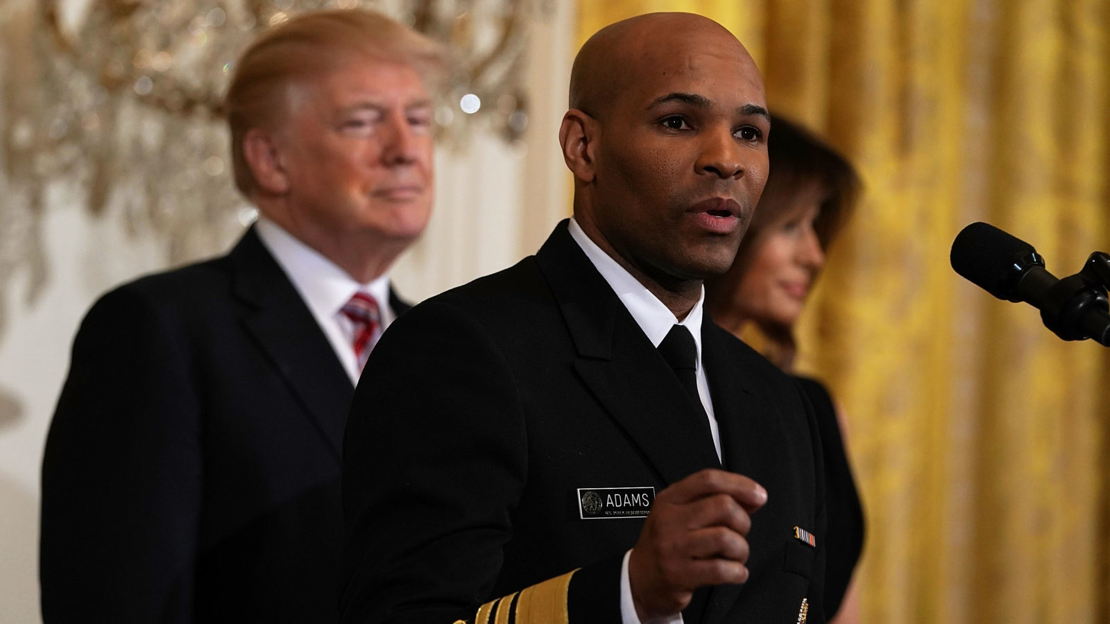 President Trump And First Lady Melania Host Nat'l African American History Month Reception At The White House