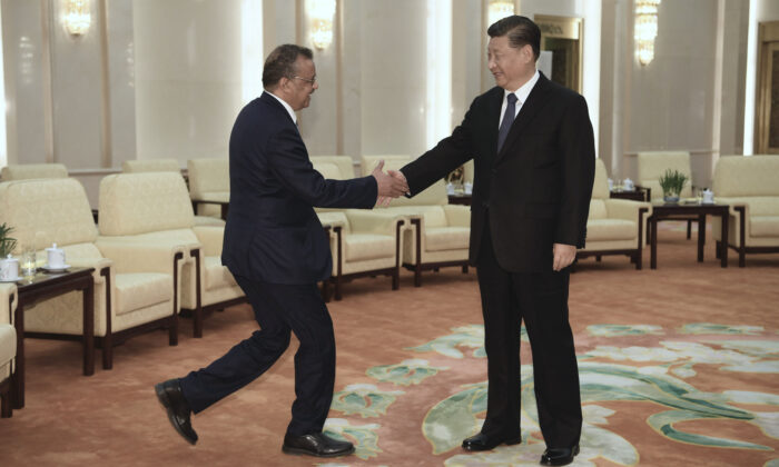 Director General Of The World Health Organization, Tedros Adhanom, Visit To Beijing