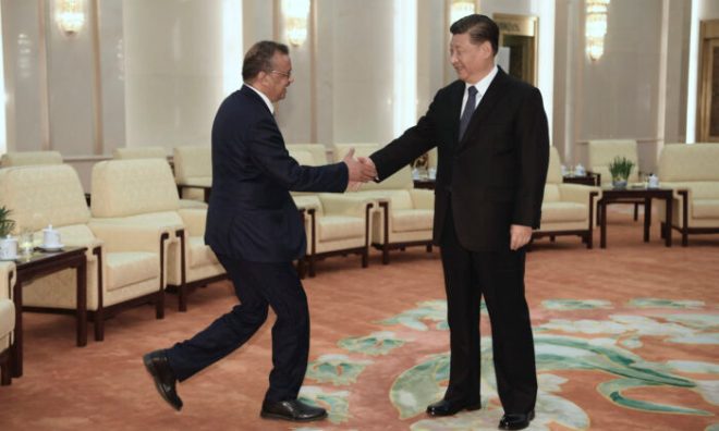 Director General Of The World Health Organization, Tedros Adhanom, Visit To Beijing
